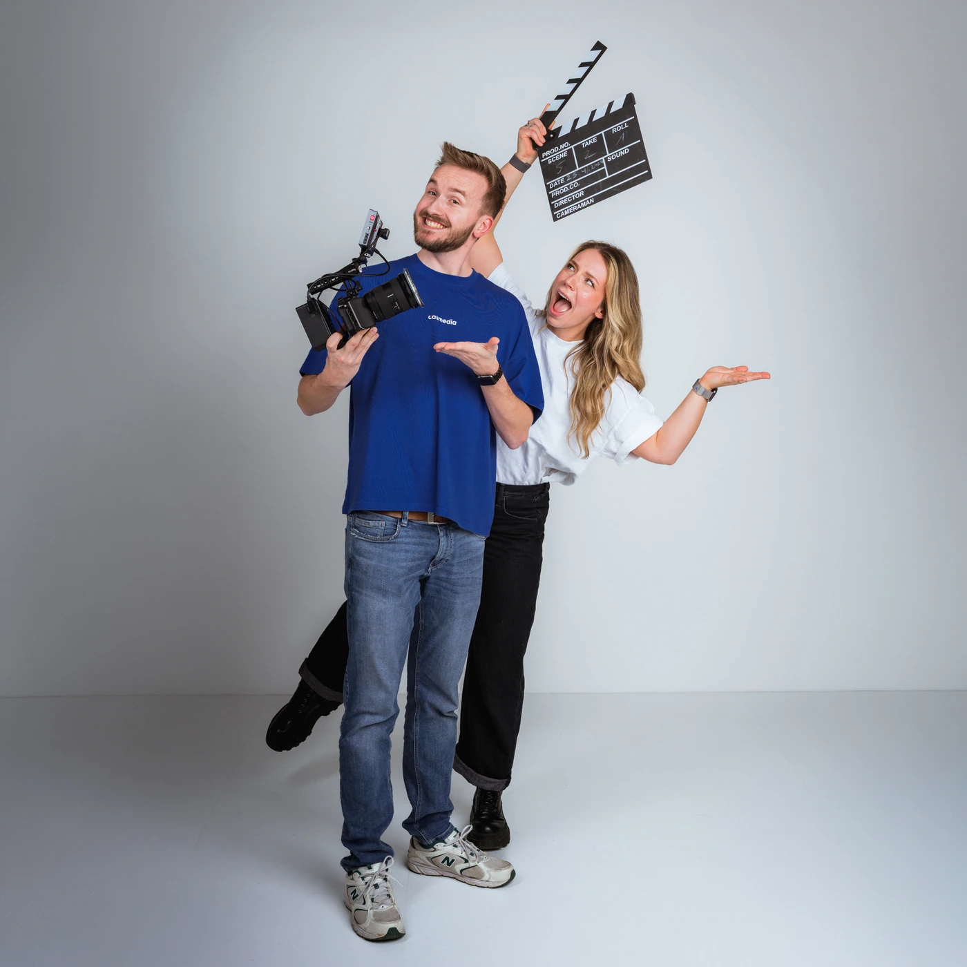 Casmedia Film und Kampagnenproduktion am Set